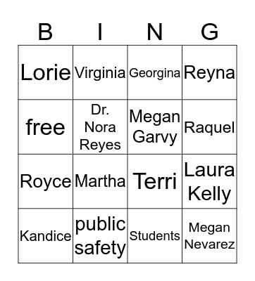 STEM Camp 2016 Bingo Card