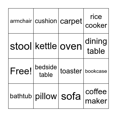 Superheroes Bingo Card