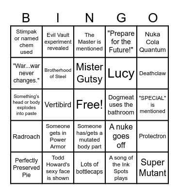You're SPECIAL! Bingo Card