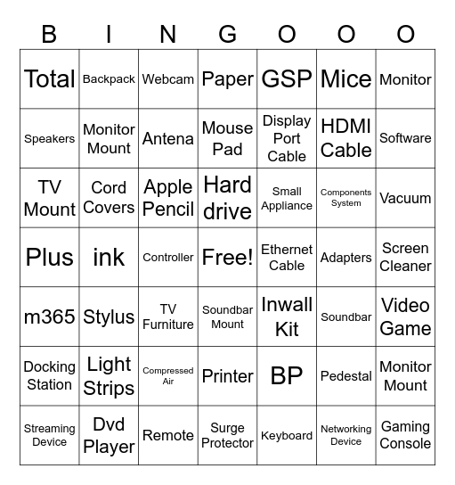 Accy Bingo Card Bingo Card