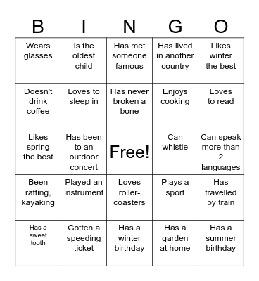 CN BINGO!!! Bingo Card