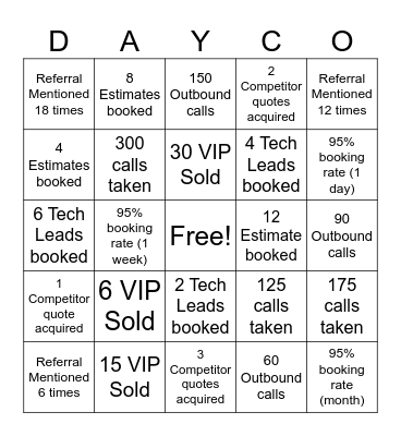 CS Contest - May 2024 Bingo Card