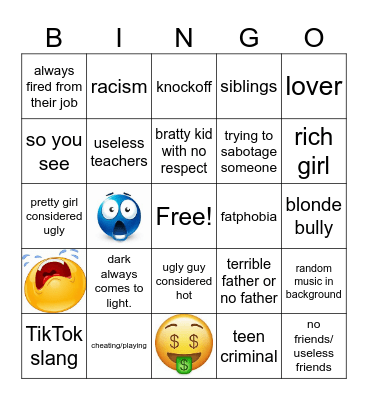 dhar man bingo Card