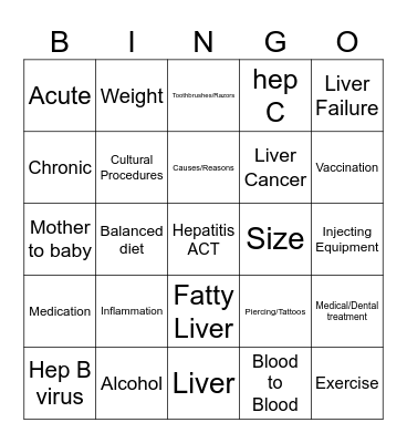 HEPPY BINGO Card