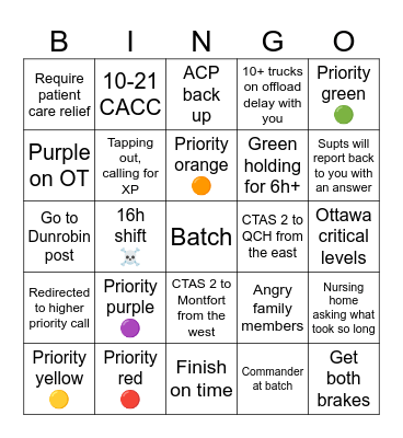 MPDS Bingo Card