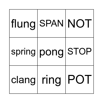 ng      n      o Bingo Card