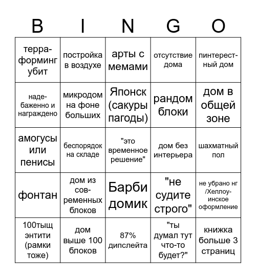 Обход PepeLand Bingo Card