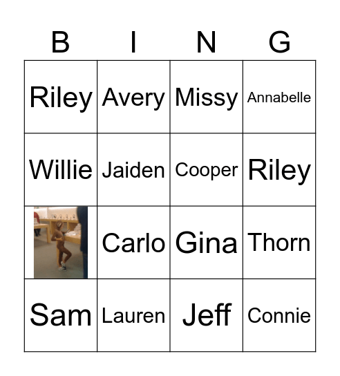 BINGO! Bingo Card