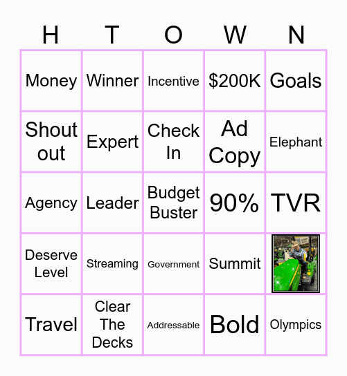 Let's Spring Into Sales Bingo Card