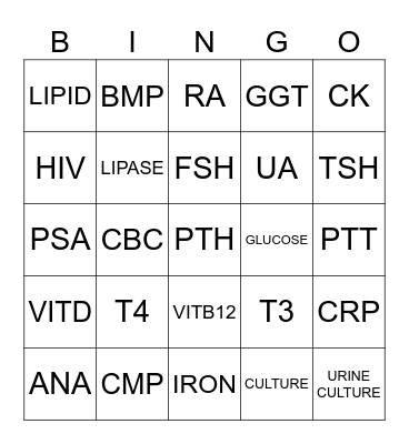 HAPPY LAB WEEK 2024 NIGHT TEAM! Bingo Card