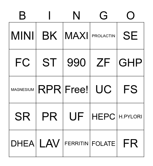 HAPPY LAB WEEK 2024 NIGHT TEAM Bingo Card