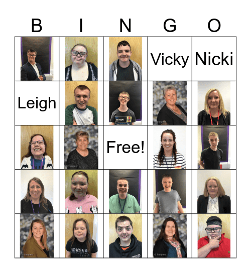 Post 16 Bingo Card