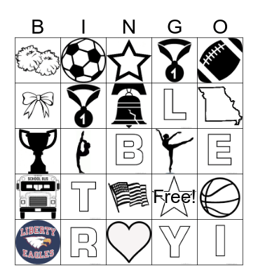 Liberty Belles Bingo Card