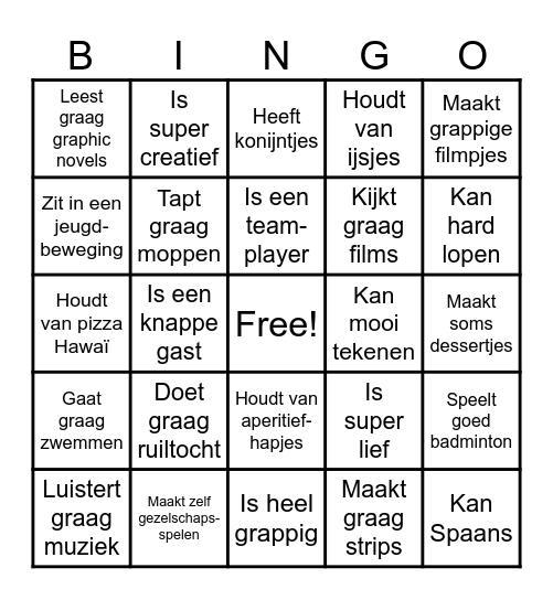 Rune Bingo Card