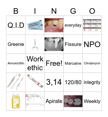 Grade 10-End of Year Bingo Card