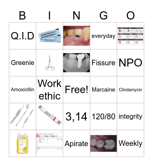 Grade 10-End of Year Bingo Card