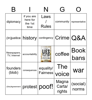 HMASDC Bingo 4/12/2024 Bingo Card