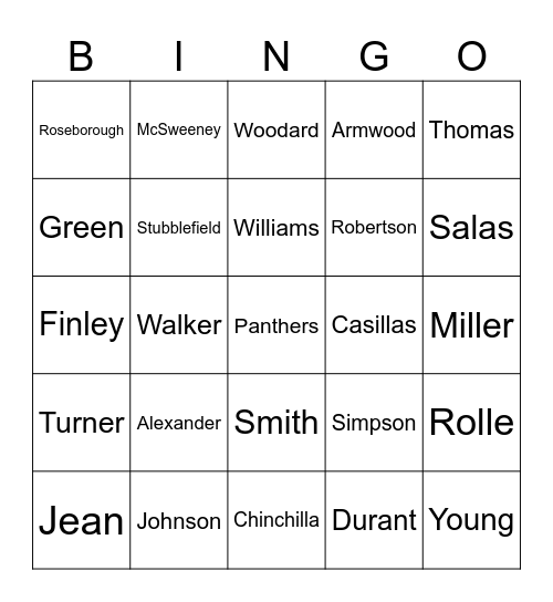 Teacher Appreciation Week Bingo Card