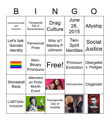 B.I.N.G.O – Building Inclusion, Networking and Growth Opportunity Bingo Card