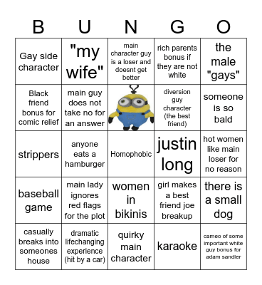 Awesome Bungo Bingo Card