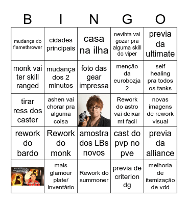 bingo live letter Bingo Card