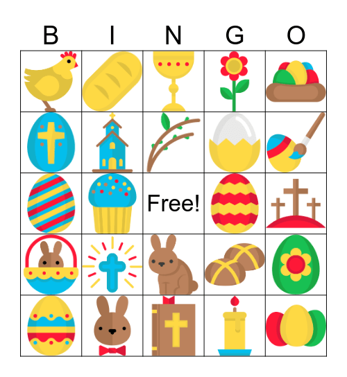 EASTER BINGO! Bingo Card