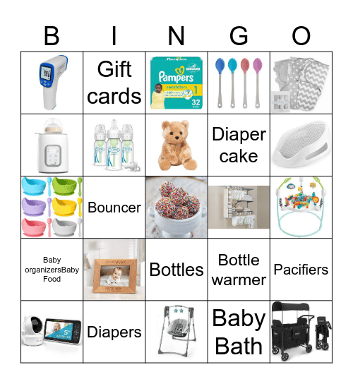 Baby Sprinkle Bingo Card