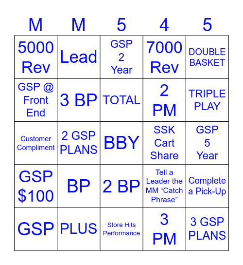 SUPERSTAR SATURDAY Bingo Card