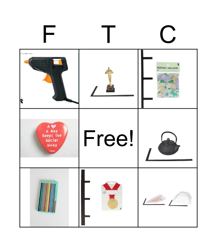 FTC TALLAGHT SELLING BINGO Card
