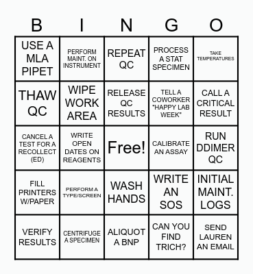 TECH BINGO Card