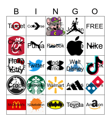 LOGO Bingo Card