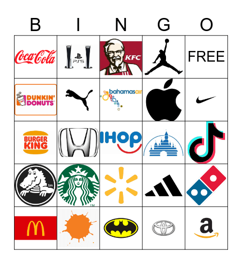 LOGO Bingo Card