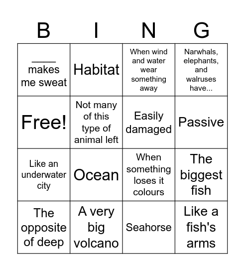 S4A Bingo Card