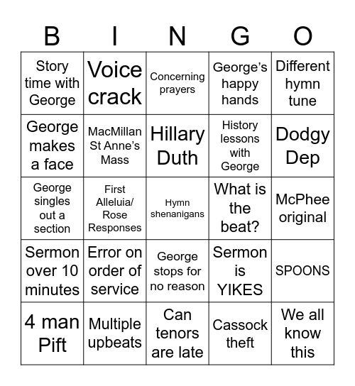 Paisley Bingo Card