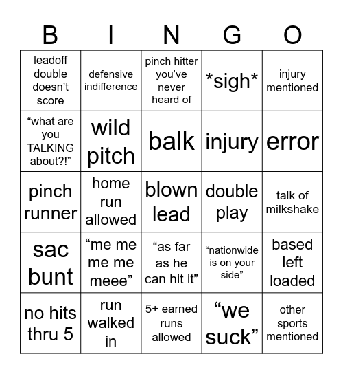 Southside Bingo Card