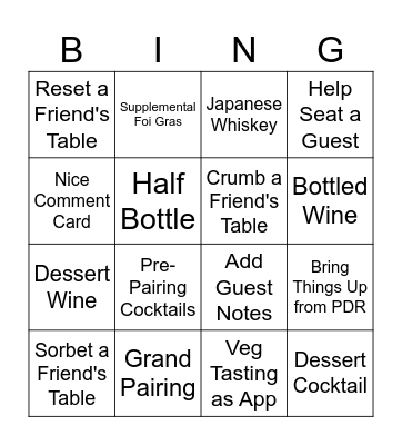 Teamwork Makes the Dream Work Bingo Card