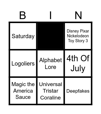 Star+ the Brian Travel Show Bingo Card