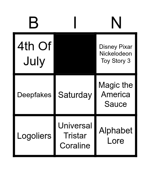 Star+ the Brian Travel Show Bingo Card