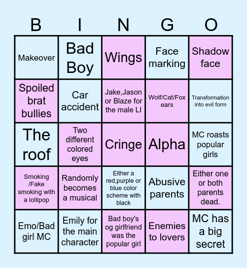 Gacha Bingo Card