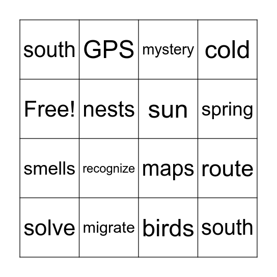 Look 6 U11 L1-pre-listening Bingo Card