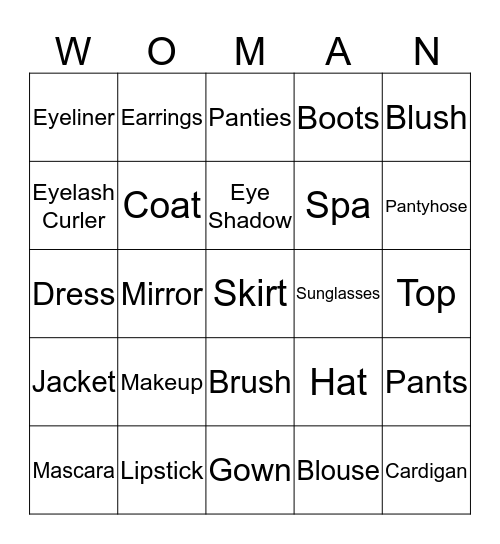 Happy Women's Day!!! Bingo Card