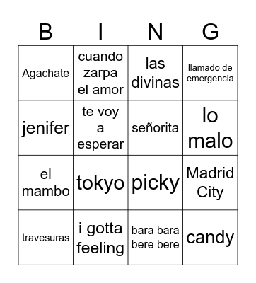 ECSM BINGO!!! Bingo Card