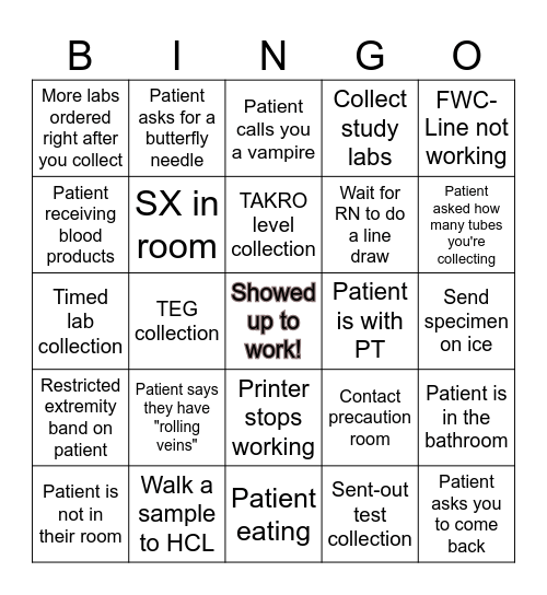 Lab Week 2024 Bingo Card