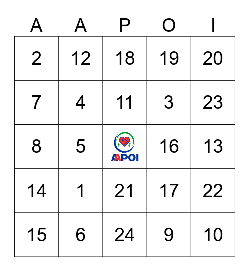 BRINDE: Liquidificador Bingo Card