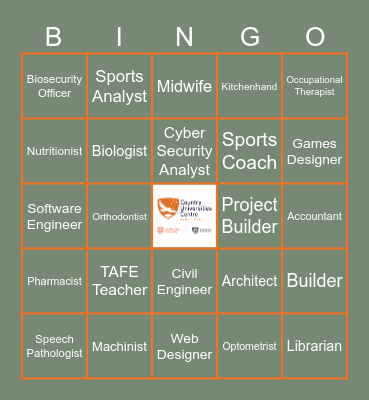 North West Horizons Bingo Card