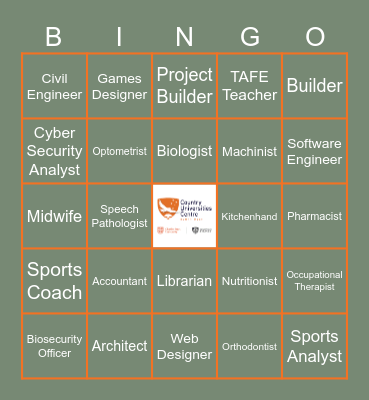 North West Horizons Bingo Card