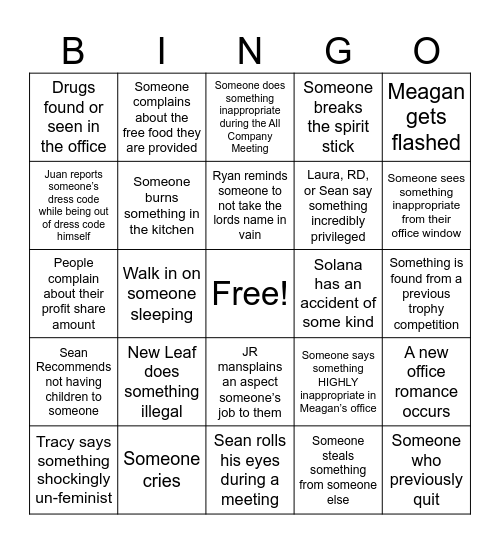 QT 2 New Leaf Bingo Card