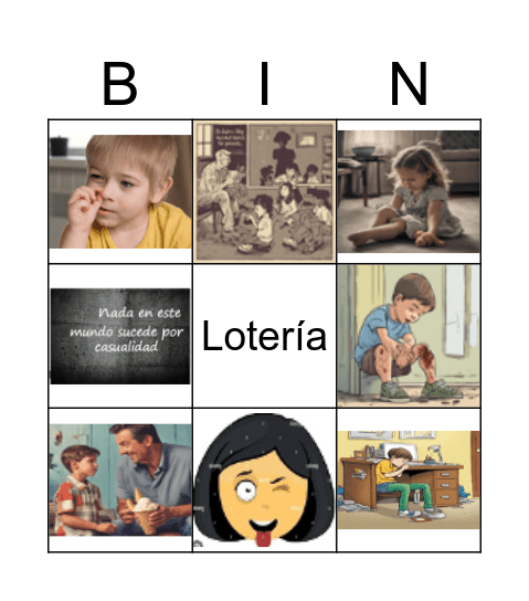 La composición - Tercera parte Bingo Card