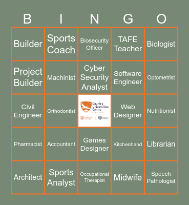North West Horizons Bingo Card