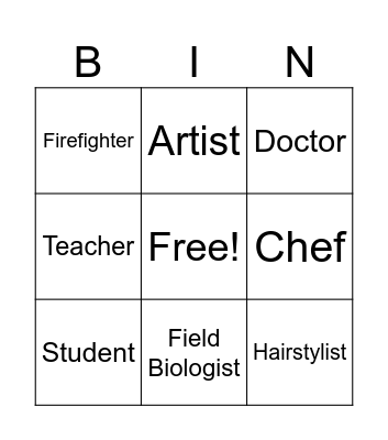 Tools People Use Bingo Card